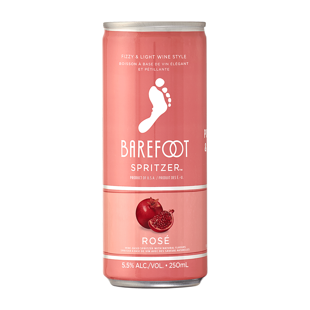 Vino Barefoot Spritzer Ros&eacute; en lata image number 0